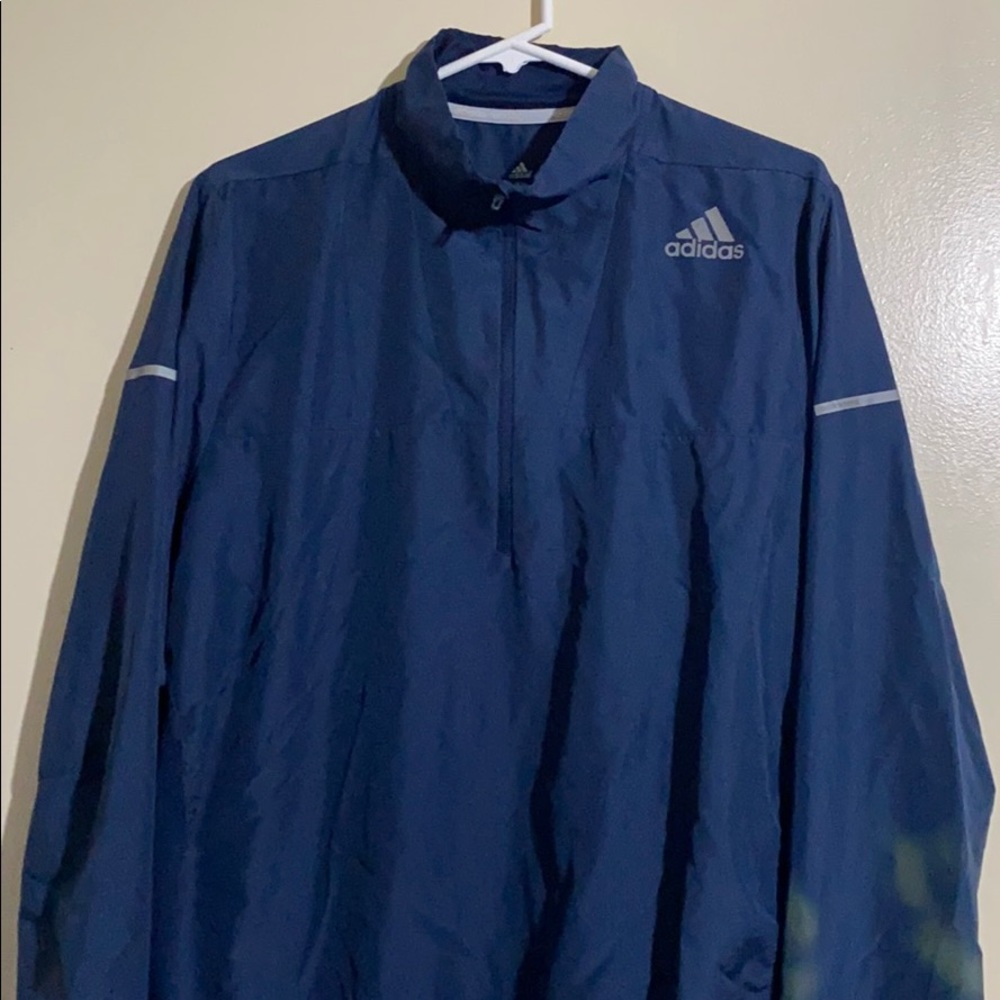Men’s Large - Blue Adidas Running Jacket